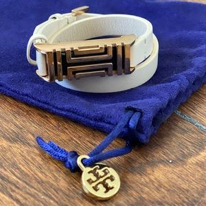 Tory Burch Fitbit Holder Bracelet Rose Gold